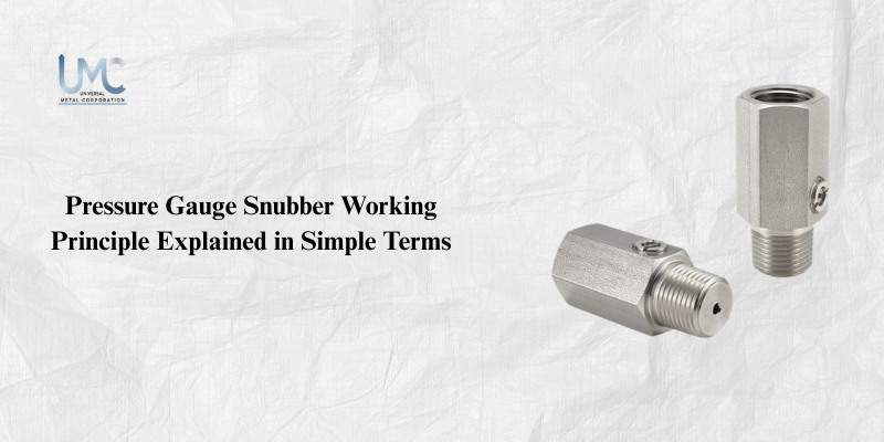 pressure gauge snubber